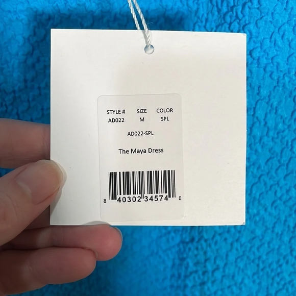Andie The Maya Dress Popcorn Splash Size M NWT Coverups - Picture 8 of 8